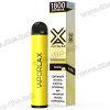 Одноразова електронна сигарета Vaporlax X 1800 - Banana Ice (Банан, Лід)