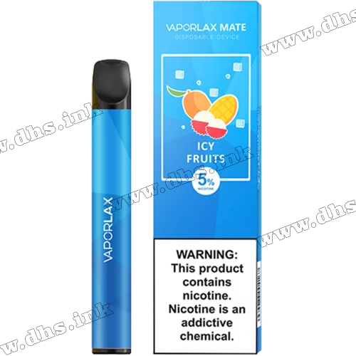 Одноразова електронна сигарета Vaporlax Mate 800 - Ice Fruits (Фрукти, Лід)