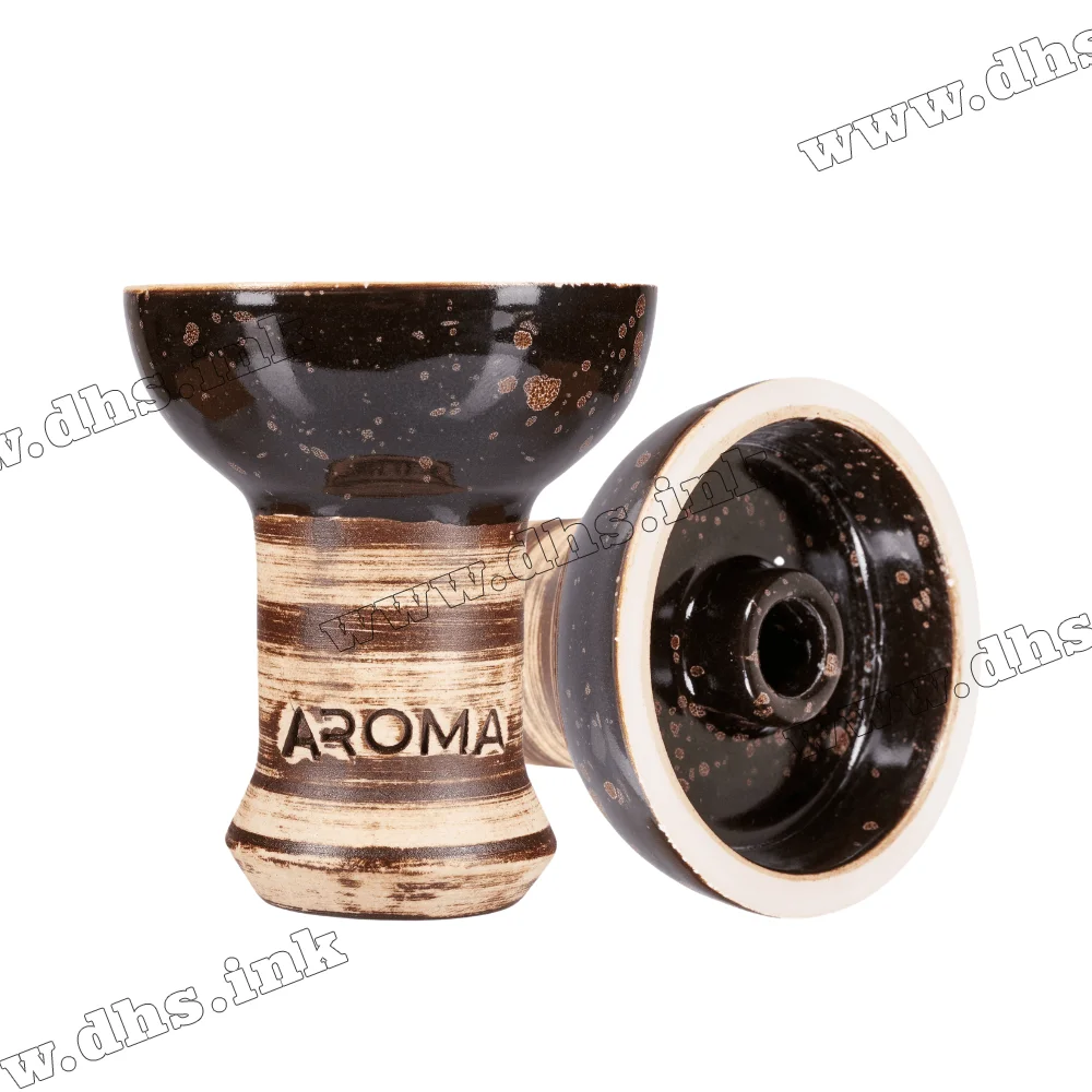 Чаша для кальяну Aroma Hookah - Zulu Glaze Black