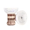 Чаша для кальяну Aroma Hookah - Zulu Glaze White Blue