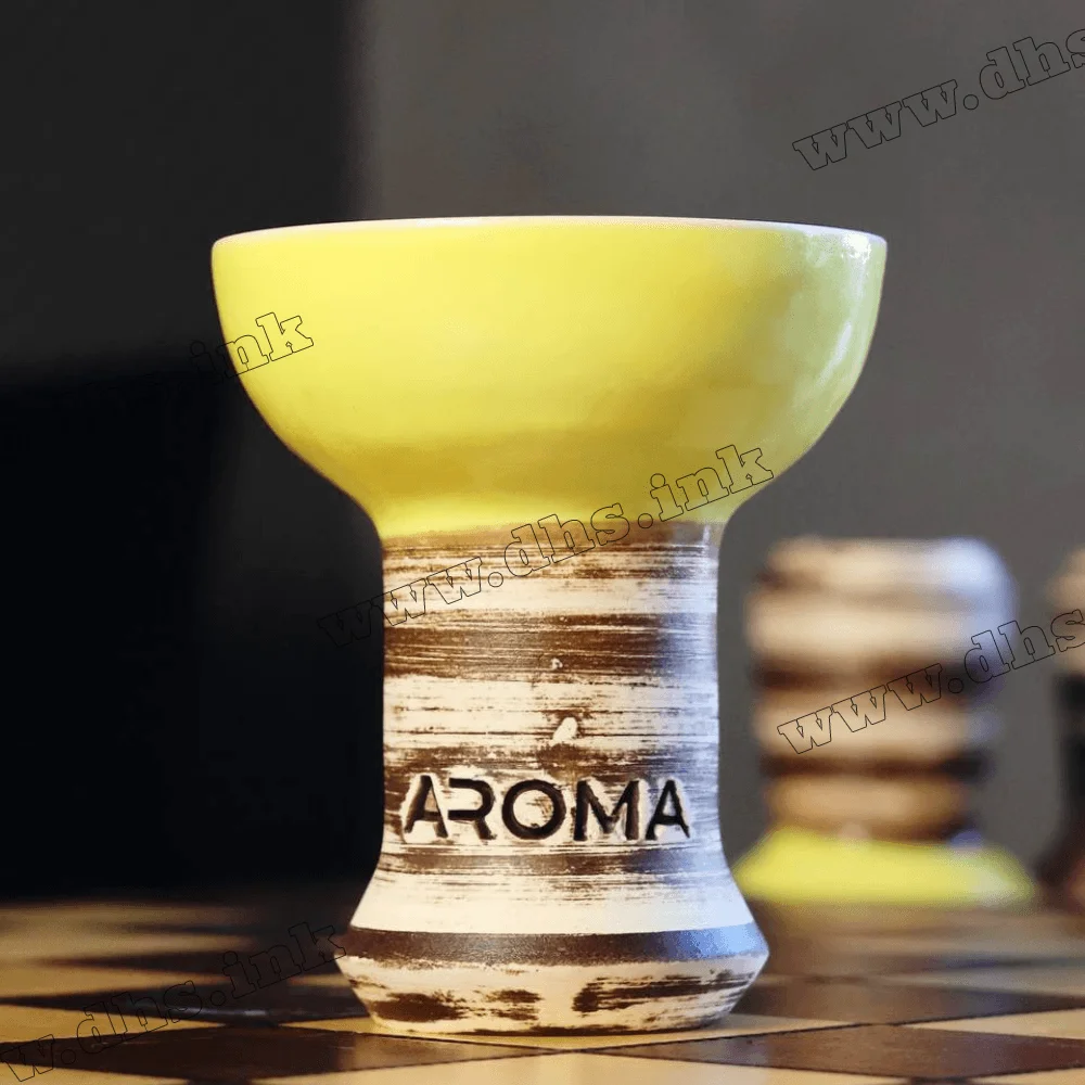 Чаша для кальяну Aroma Hookah - Zulu Glaze Yellow