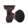 Чаша для кальяну Gusto Bowls - Killa Glaze Red Black Чаша для кальяну Gusto Bowls - Killa Glaze Red Black