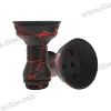Чаша для кальяну Gusto Bowls - Killa Glaze Red Black Чаша для кальяну Gusto Bowls - Killa Glaze Red Black