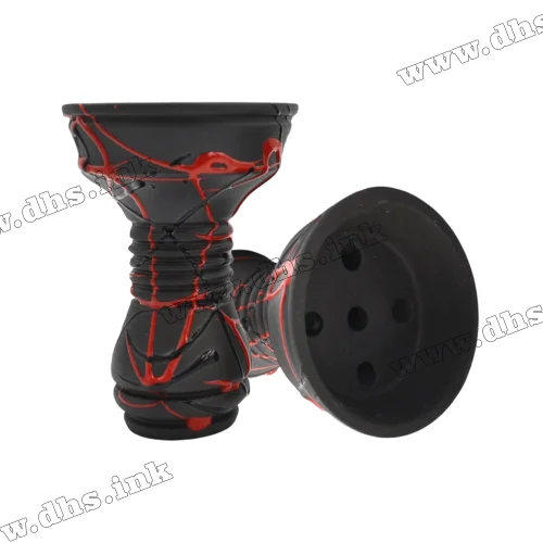 Чаша для кальяну Gusto Bowls - Killa Glaze Red Black