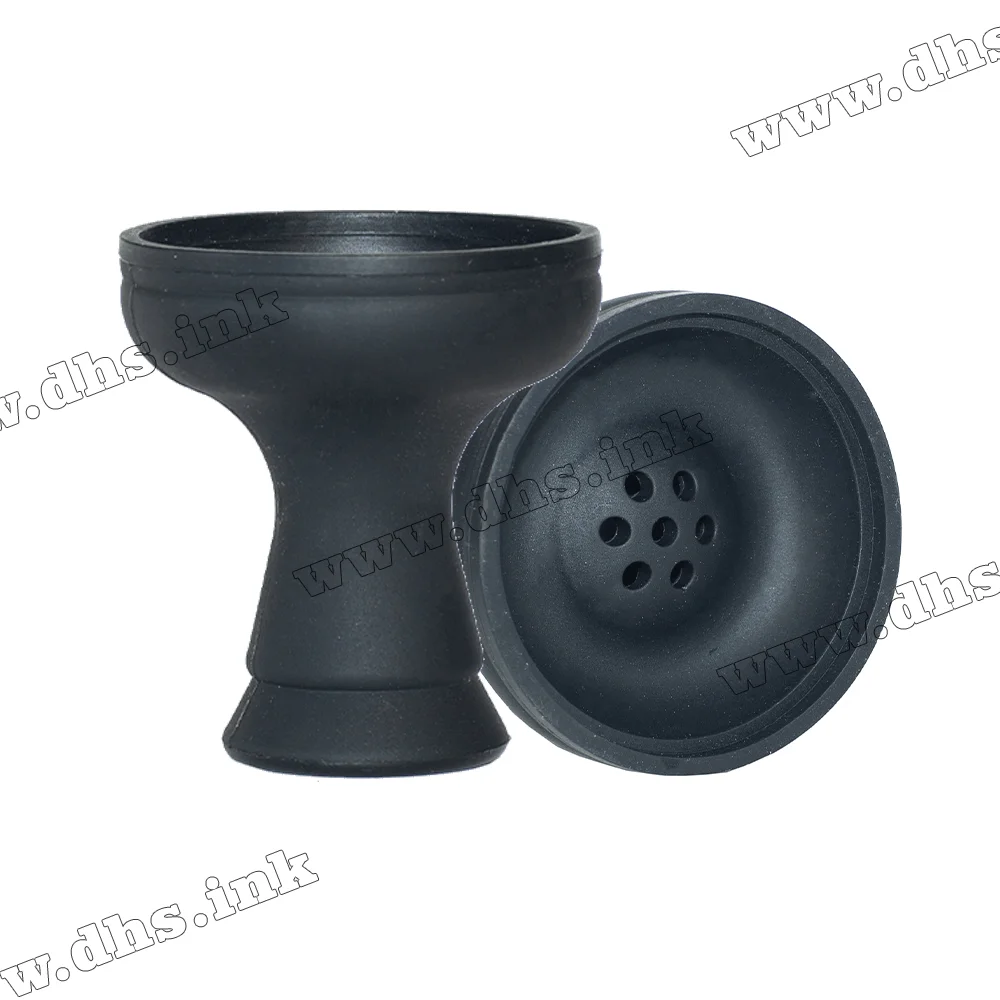 Чаша для кальяну Силіконова Hate - Phunny Чорна