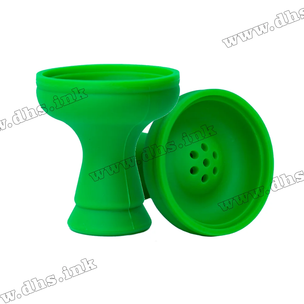 Чаша для кальяну Силіконова Hate - Phunny Зелена