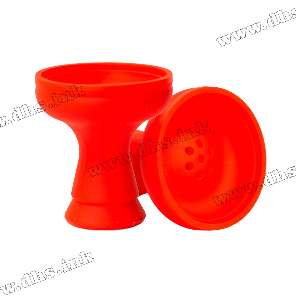 Чаша для кальяну Силіконова Hate - Simple Червона