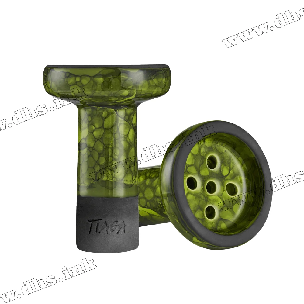 Чаша для кальяна Tiaga Hookah - Drops Green