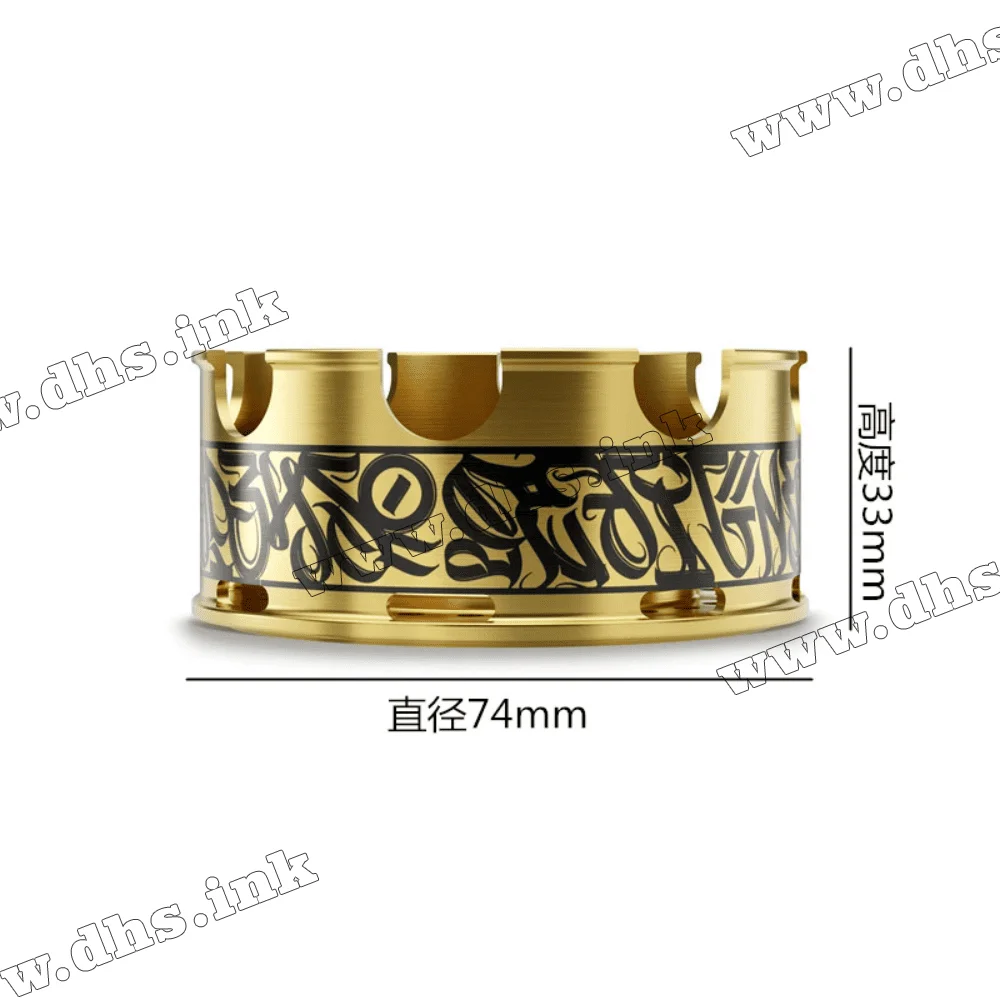 Регулятор жару Yimi Hookah Crown Gold (без кришки)