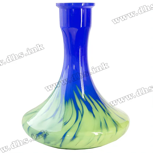 Колба для кальяна Украина Craft Желто-Синяя Крошка