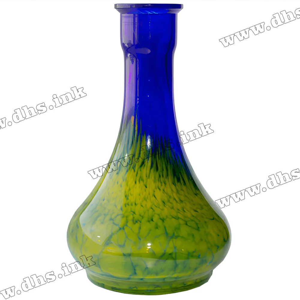 Колба для кальяну Україна Drop Синьо-Жовта