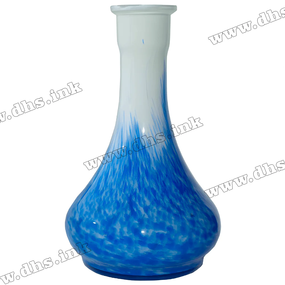 Колба для кальяну Україна Drop Біло-Синя