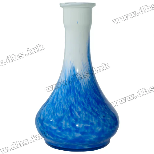 Колба для кальяна Украина Drop Бело-Синяя