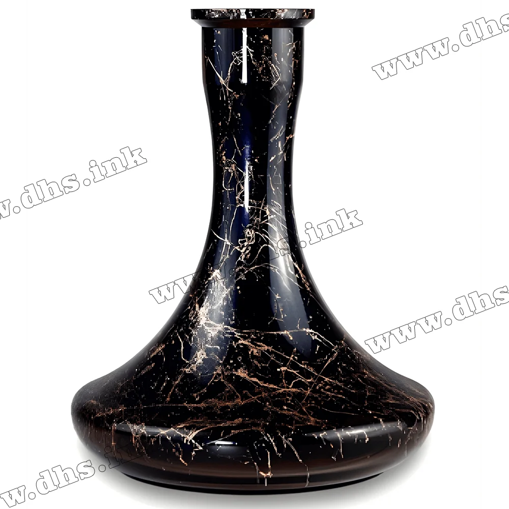 Колба для кальяну Craft Gold Splash (Чорно-Золотиста)