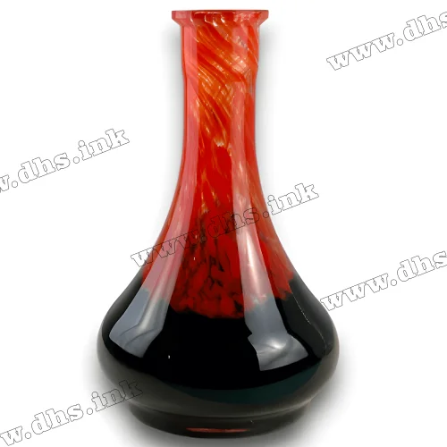 Колба для кальяна Drop Черно-Красная