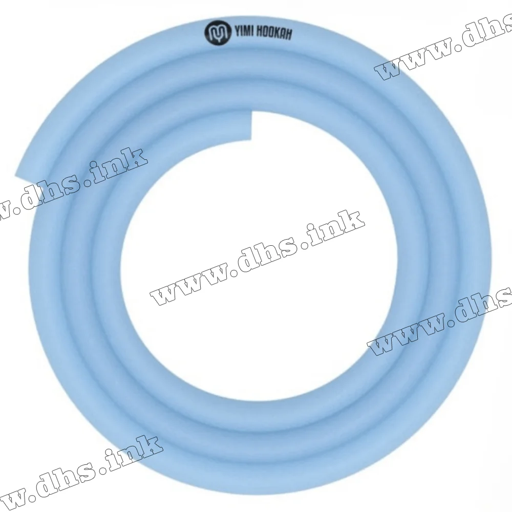 Шланг для кальяна силиконовый Soft Touch Yimi Blue Fluorescent Шланг для кальяна силиконовый Soft Touch Yimi Blue Fluorescent