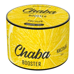 Бестабачная и безникотиновая смесь Chaba Booster (Nicotine Free) - Кислый 50г
