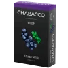 Бестабачная смесь Chabacco (Чабако) Strong - Blueberry Mint (Черника, Мята) 50г