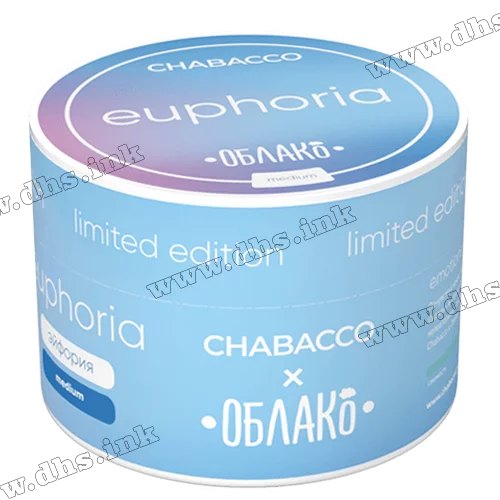 Бестабачная смесь Chabacco (Чабако) Medium - Euphoria (Энергетик, Сливки, Цитрус) 50г