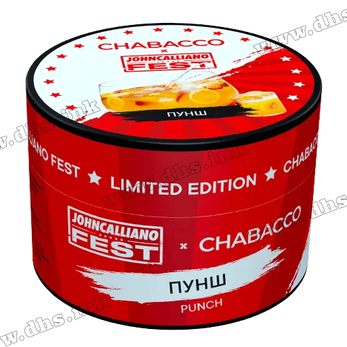 Чайна суміш для кальяну Chabacco (Чабако) Medium - Punch (Пунш) 50г