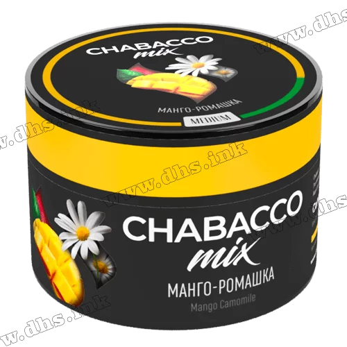 Чайна суміш для кальяну Chabacco Mix (Чабако Мікс) Medium - Mango Chamomile (Манго, Ромашка) 50г