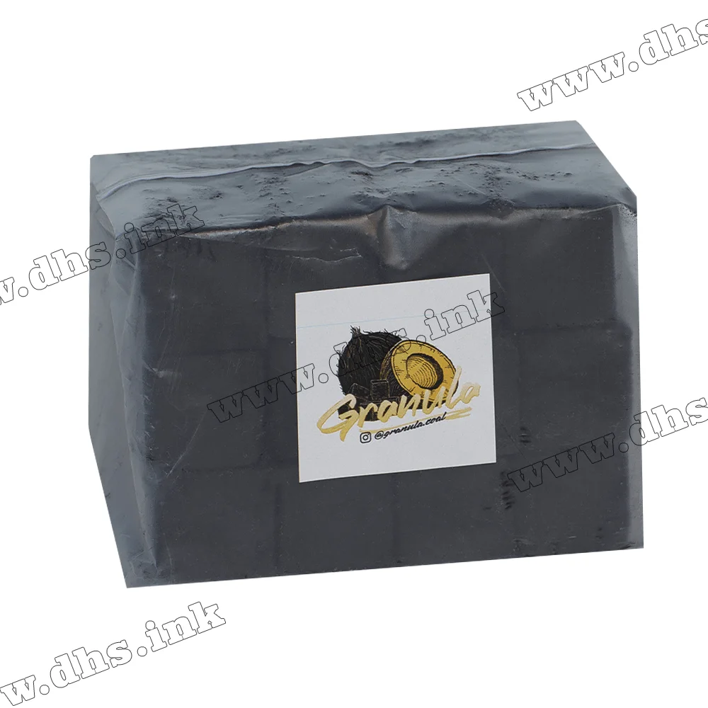 Вугілля для кальяну Granula (Гранула) 25 мм, 1 кг (72шт, без упаковки)