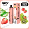 Одноразовая электронная сигарета FIZZY 1600 - Aloe Vera Strawberry Kiwi (Алоэ, Клубника, Киви) 