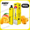 Одноразовая электронная сигарета FIZZY 1600 - Mango (Манго) 