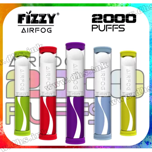 Одноразовая электронная сигарета FIZZY 2000 - Cherry (Вишня)