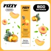 Одноразова електронна сигарета FIZZY 800 - Peach Pineapple (Персик, Ананас)