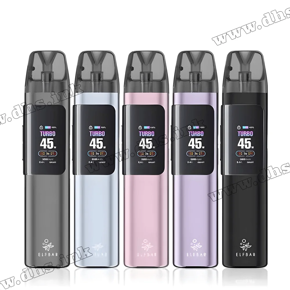 Багаторазова електронна сигарета - Elf Bar ELFX Pro Pod Kit 1200 мАг (Grey)