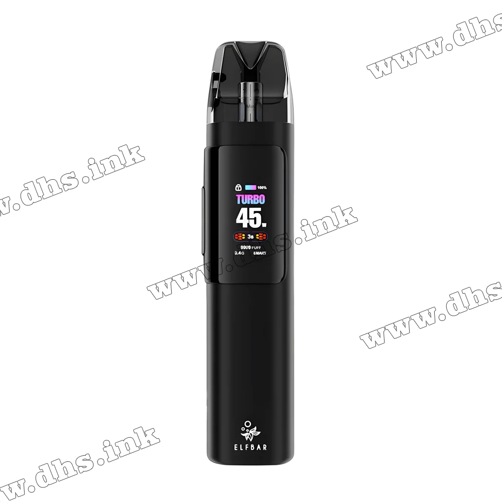 Багаторазова електронна сигарета - Elf Bar ELFX Pro Pod Kit 1200 мАг (Black)