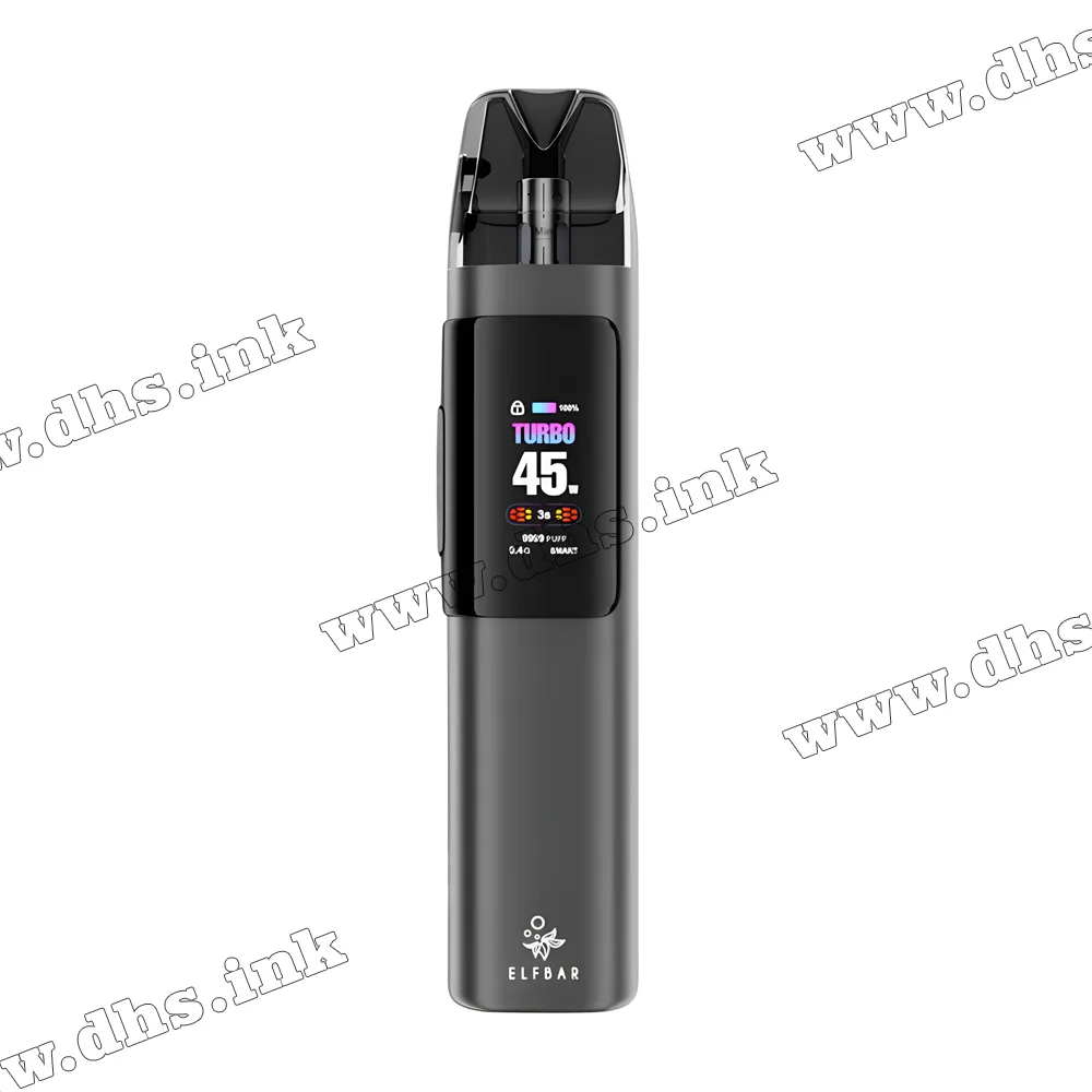 Багаторазова електронна сигарета - Elf Bar ELFX Pro Pod Kit 1200 мАг (Grey)
