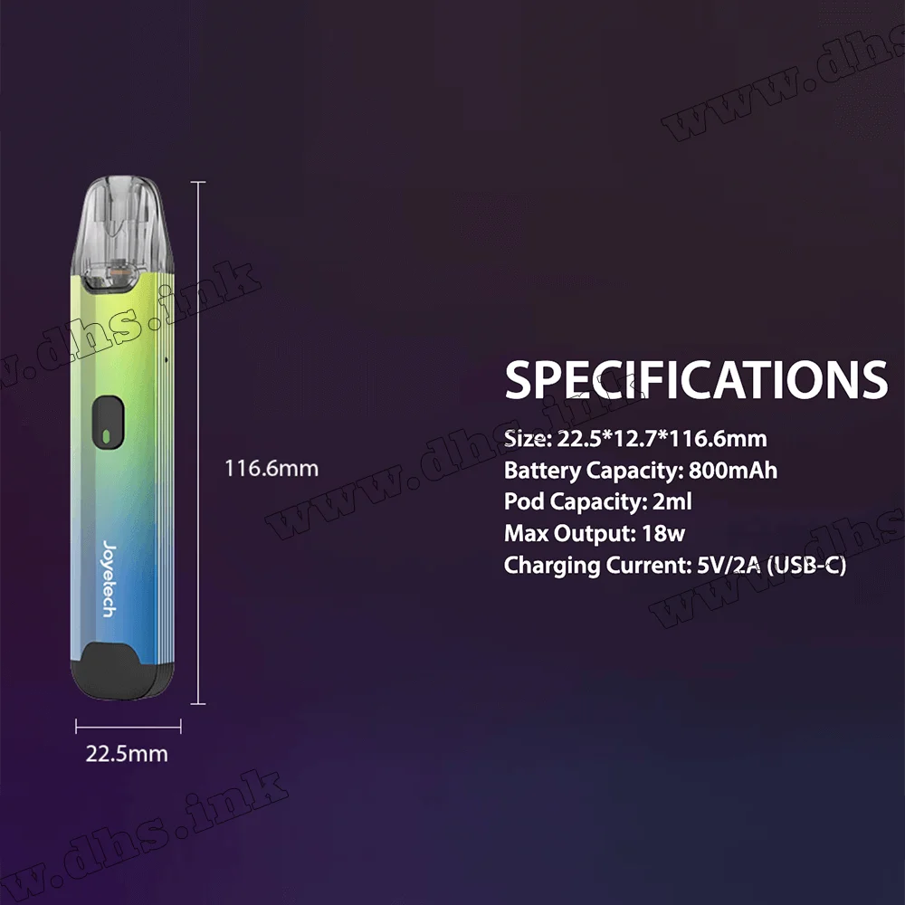 Багаторазова електронна сигарета - Joyetech Evio C2 Pod Kit 800 мАг (Stellar Brown)