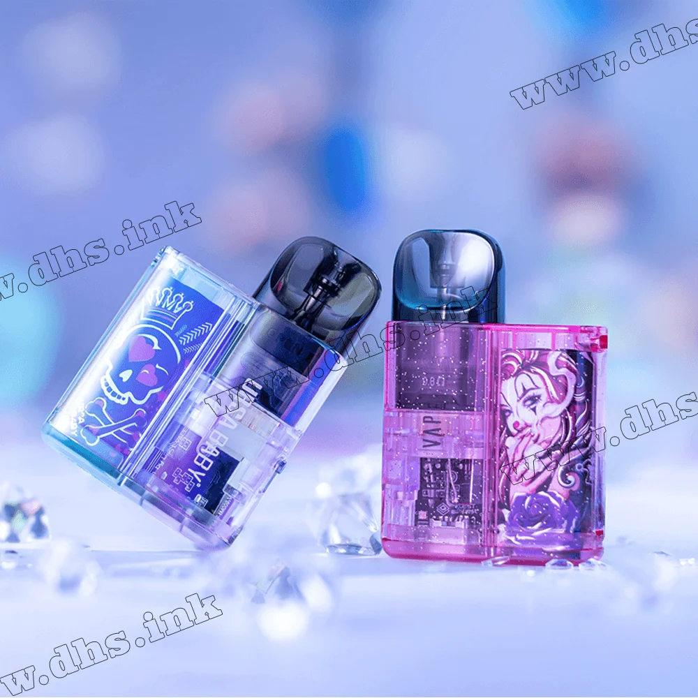 Багаторазова електронна сигарета - Lost Vape Ursa Baby Pod Kit 800 мАг (Purple Clear)