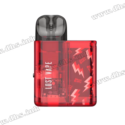 Многоразовая электронная сигарета - Lost Vape Ursa Baby Pod Kit 800 мАч (Red Clear)
