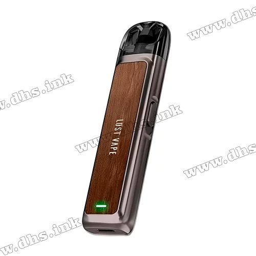 Багаторазова електронна сигарета - Lost Vape Ursa Nano Pod Kit 800 мАг (Gunmetal Walnut Wood)