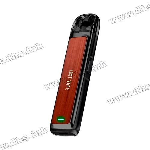 Багаторазова електронна сигарета - Lost Vape Ursa Nano Pod Kit 800 мАг (Black-Red Standalwood)