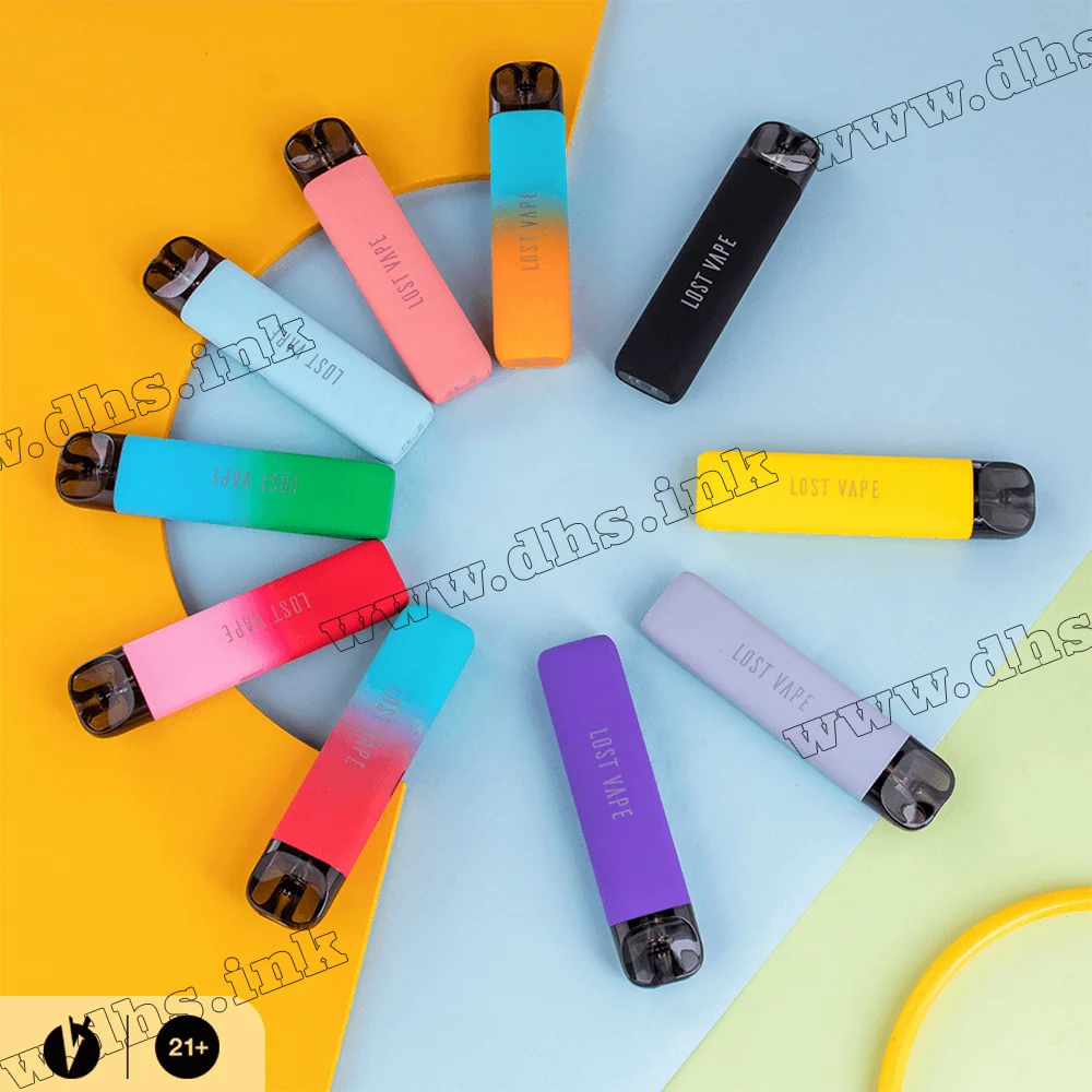 Багаторазова електронна сигарета - Lost Vape Ursa Nano S Pod Kit 800 мАг (Rose Red)