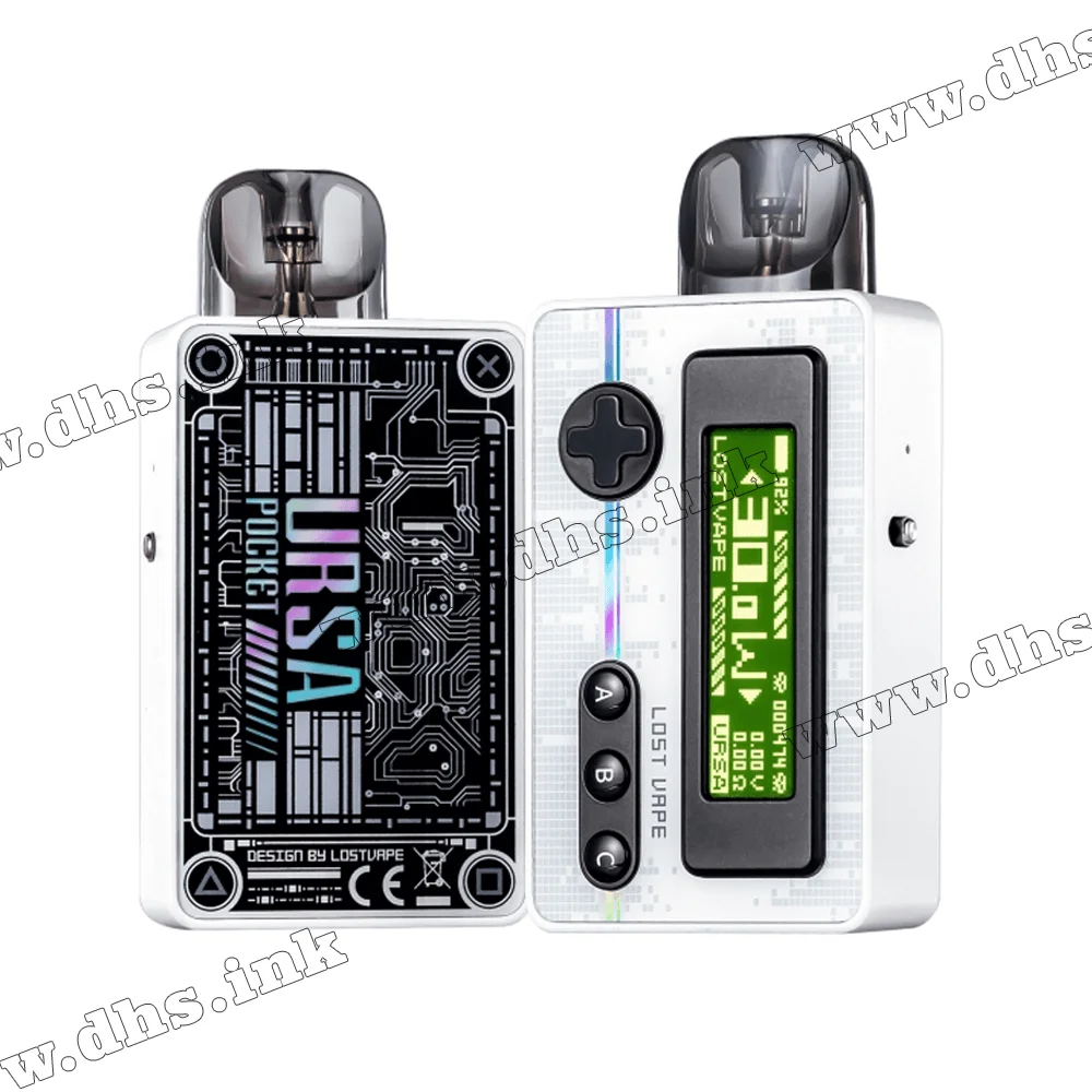 Багаторазова електронна сигарета - Lost Vape Ursa Pocket Pod Kit 1200 мАг (Silver Storm)