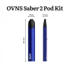 Многоразовая электронная сигарета - OVNS Saber 2 Pod Kit 600 мАч (Blue)
