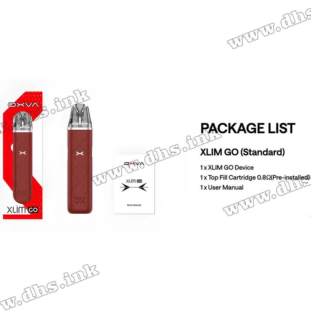 Багаторазова електронна сигарета - OXVA Xlim Go Pod Kit 1000 мАг (Light Brown)