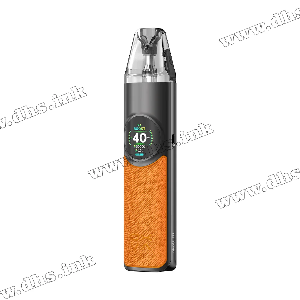 Багаторазова електронна сигарета - OXVA Nexlim Pod Kit 1500 мАг (Coral Orange)