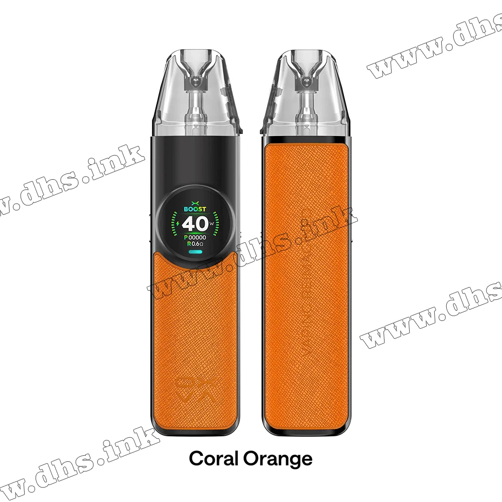 Багаторазова електронна сигарета - OXVA Nexlim Pod Kit 1500 мАг (Coral Orange)