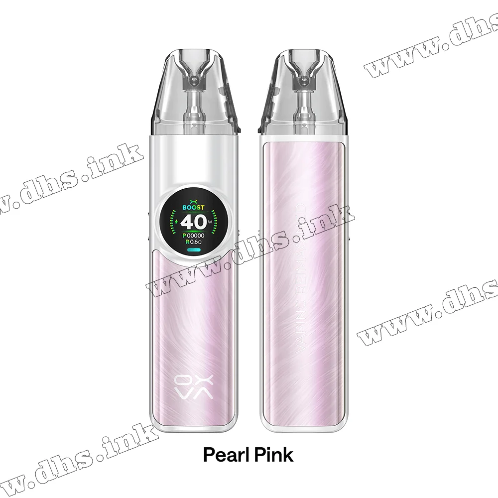 Багаторазова електронна сигарета - OXVA Nexlim Pod Kit 1500 мАг (Pearl Pink)