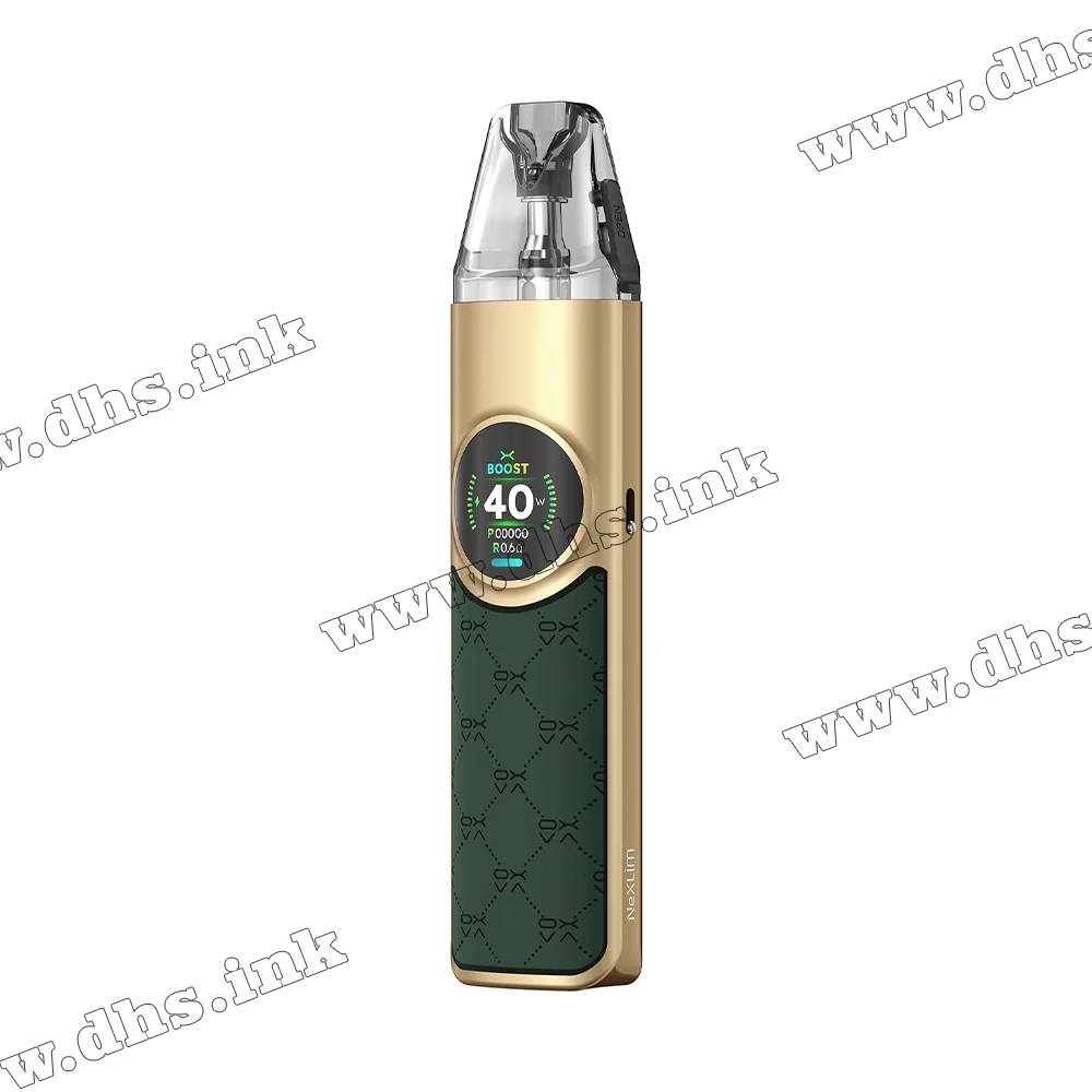 Багаторазова електронна сигарета - OXVA Nexlim Pod Kit 1500 мАг (Pine Green)