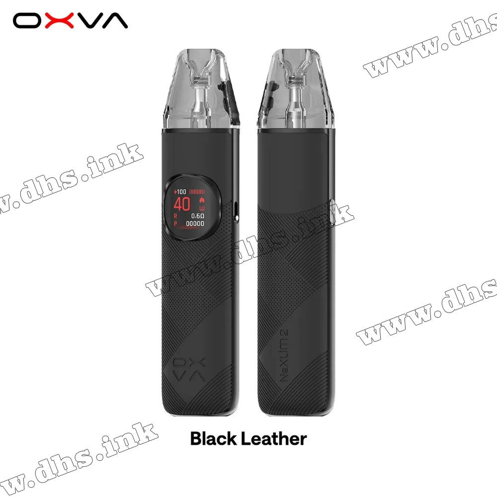 Многоразовая электронная сигарета - OXVA Nexlim 2 Pod Kit 2000 мАч (Black Leather) Многоразовая электронная сигарета - OXVA Nexlim 2 Pod Kit 2000 мАч (Black Leather)