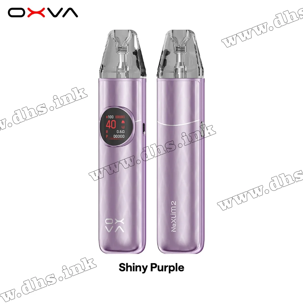 Многоразовая электронная сигарета - OXVA Nexlim 2 Pod Kit 2000 мАч (Shiny Purple)