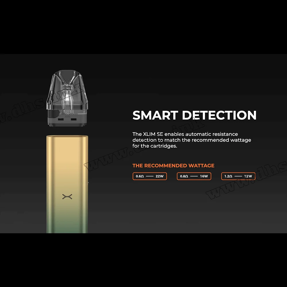 Багаторазова електронна сигарета - OXVA Xlim SE Pod Kit 900 мАг (Rose Gold)