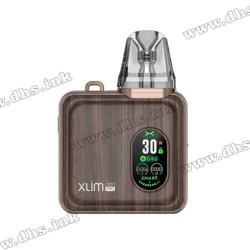 Многоразовая электронная сигарета - OXVA Xlim SQ Pro Pod Kit 1200 мАч (Bronze Wood)